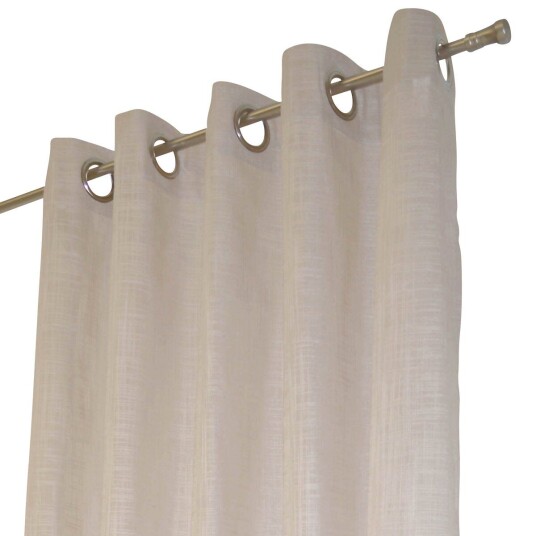 Arvidssons Textil Norrsken gardinlengde med maljer beige