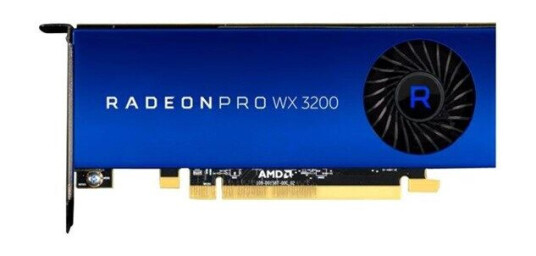 AMD Radeon Pro WX 3200 Grafikkort med 4GB GDDR5 - Lavprofil