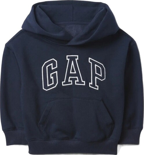 GAP Baby & Toddler Vintagesoft Logo Hoodie TAPESTRY NAVY 110 GAP Baby & Toddler Vintagesoft Logo Hoodie TAPESTRY NAVY 110