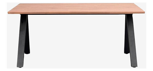 Rowico HomeSpisebord Carradale 100 x 100 cmNaturSpisebordFra Homeroom