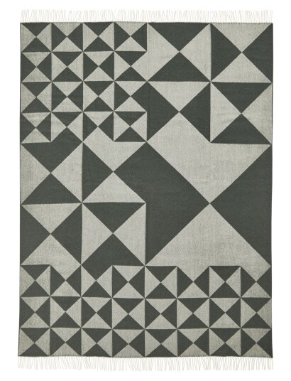 Verpan Mirror Throw, 130X190 Green Verpan DARK GREEN 130X190CM