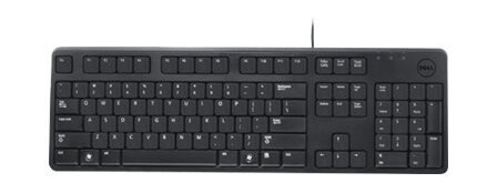 Dell Kb212b - Tastatur - Usb - Usa - Svart
