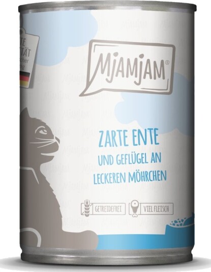 Mjamjam Våtfôr And & Fjærkre 6 X 400 G