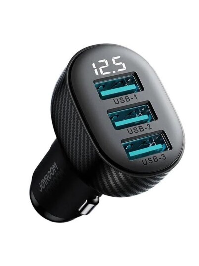 Joyroom JR-CCD03 car charger 3.4A 3x USB Joyroom JR-CCD03 car charger 3.4A 3x USB