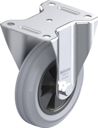 Blickle 657650 B-Vpp 150G-Sg Faste Hjul Hjuldiameter: 150 Mm Bæreevne (Maks.): 135 Kg 1 Stk