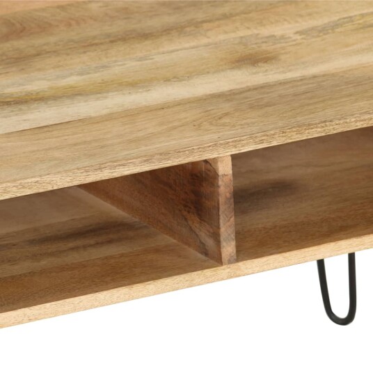 vidaXL TV-skjenk heltre mango 110x35x45 cm vidaXL TV-skjenk heltre mango 110x35x45 cm