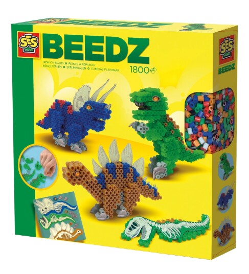 SES Creative® Iron-on perler - Dinos SES Creative® Iron-on perler - Dinos