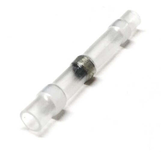 Fuse Lodde og krympekobling - 1.5mm - Hvit