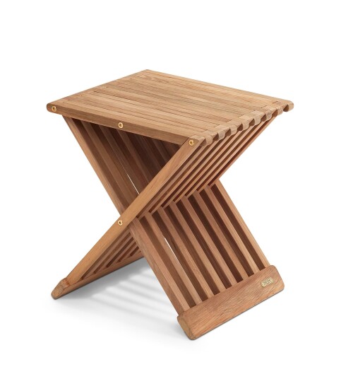Skagerak Fionia Stool Teak Brun Skagerak Fionia Stool Teak Brun
