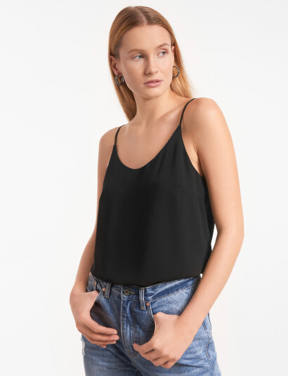 Soft Rebels Srfrida Top - Grs - Black - XL Soft Rebels Srfrida Top - Grs - Black - XL
