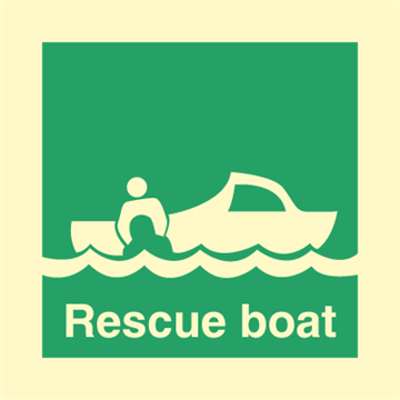 Jo Safety Rescue Boat Photoluminescent Self Adhesive Vinyl PV MM 150 x IMO 103101PVMM Jo Safety Rescue Boat Photoluminescent Self Adhesive Vinyl PV MM 150 x IMO 103101PVMM