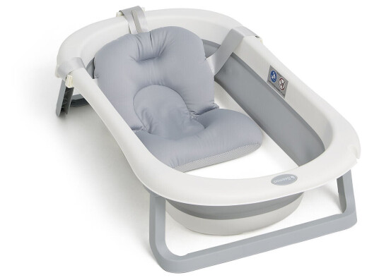 Beemoo CARE Assist Badebalje Inkl. Badestøtte White/Grey Beemoo CARE Assist Badebalje Inkl. Badestøtte White/Grey
