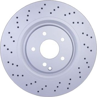 HELLA 8DD 355 128 141 Bremseskive