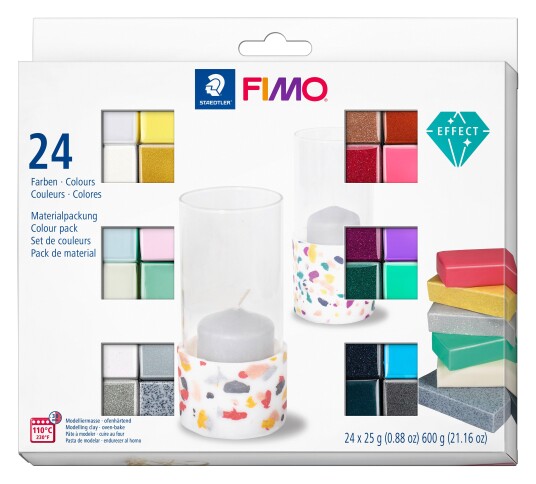 FIMO Effect Set 24 Colors 8013 C24-1 FIMO Effect Set 24 Colors 8013 C24-1
