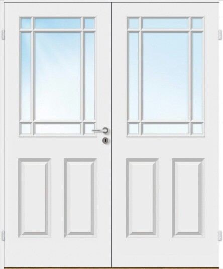 Bygg1 Anna HW Kompakt New York Hvit Klarglass 57921984 Bygg1 Anna HW Kompakt New York Hvit Klarglass 57921984