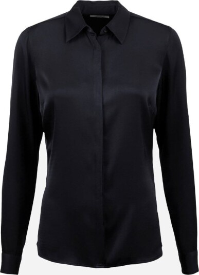 Stenströms Susan silk blouse 42 sort dame