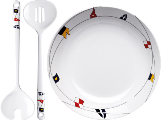 Cutfix Regata Salatbolle m/salatbestikk 25 cm