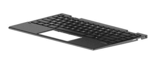 HP TOP COVER PLG W KB PLG BL UK