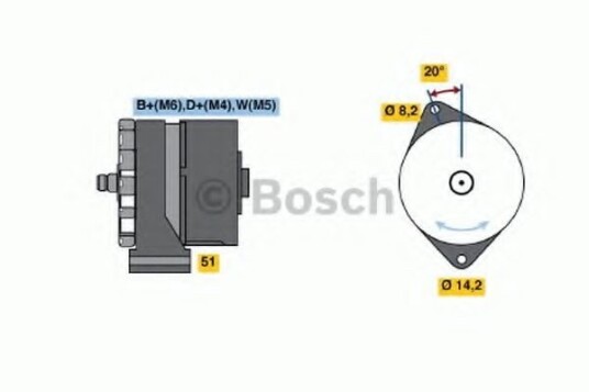 Dynamo BOSCH 0 986 034 370
