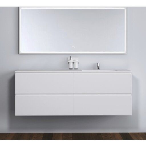 Copenhagen Bath Malmø Servantskap 160 160x45x60 cm med servant Hvit Matt