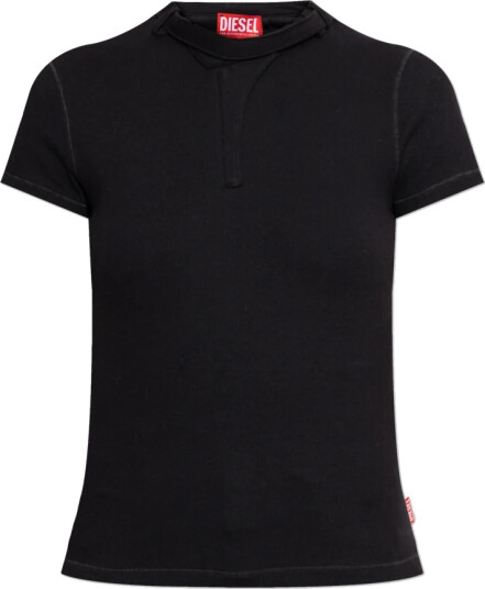 Diesel Dame Topper Svart S,