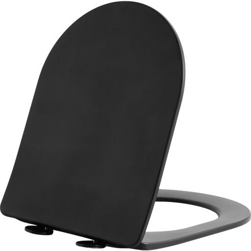 Lavabo Studio Toalettsete Soft Close Avtagbar Matt Sort Lavabo Studio Toalettsete Soft Close Avtagbar Matt Sort