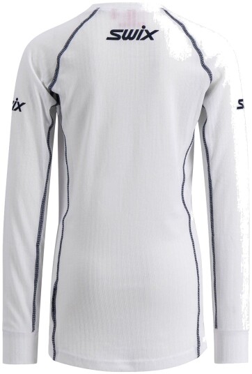 Swix Racex Classic Long Sleeve Junior Bright White/Dark Navy 128 Swix Racex Classic Long Sleeve Junior Bright White/Dark Navy 128