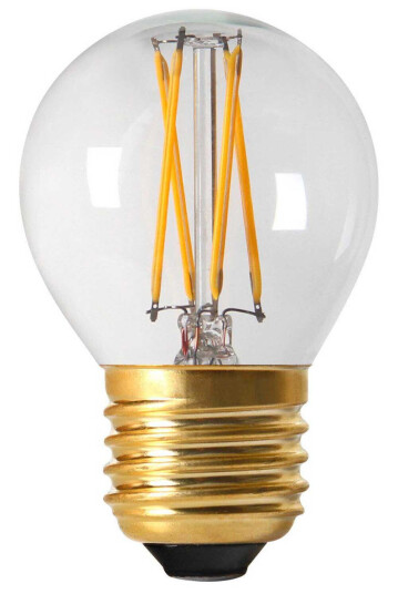 PR Home LED-pære E27 Klart 2200K 3W PR Home LED-pære E27 Klart 2200K 3W