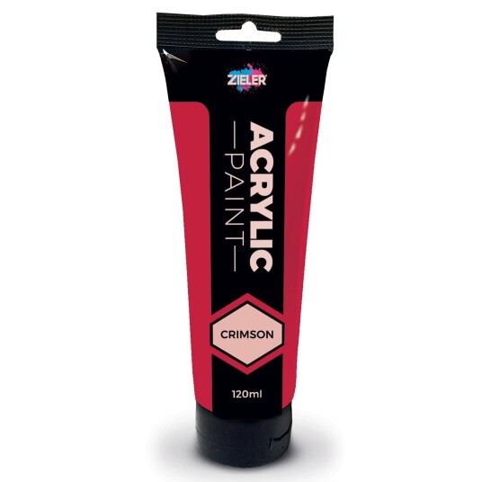 Zieler Premium Akrylmaling 120ml Crimson Zieler Premium Akrylmaling 120ml Crimson