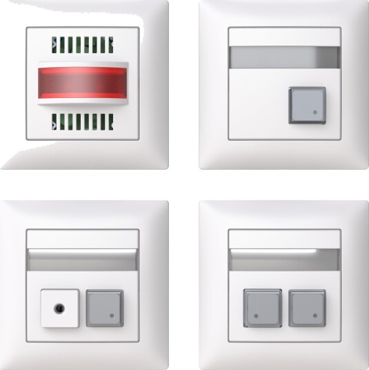 ABB Saga FJW1007-916 RWC-sett for handikaptoaletter, Alarm & sikkerhet