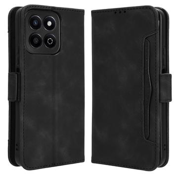 Honor 200 Smart/X7c 4G/5G Kortholder Lommebokveske   Svart