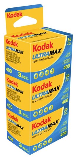 Kodak Ultramax 400 135 film 36 Bilder 3 pack Kodak Ultramax 400 135 film 36 Bilder 3 pack