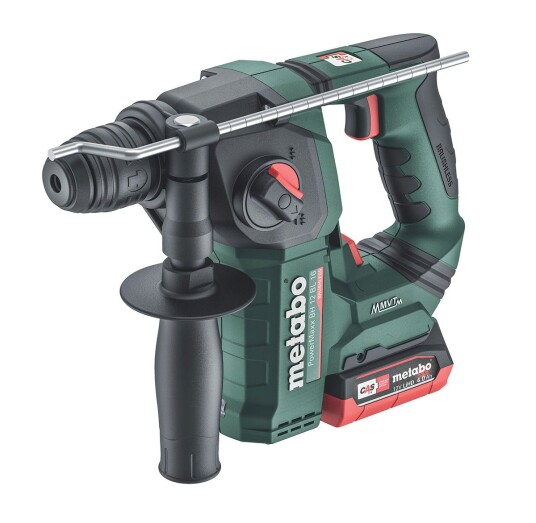 Metabo PowerMaxx BH 12 BL 16 Batteri borhammer 12V 2x4Ah LiHD metaBOX 145 Metabo PowerMaxx BH 12 BL 16 Batteri borhammer 12V 2x4Ah LiHD metaBOX 145