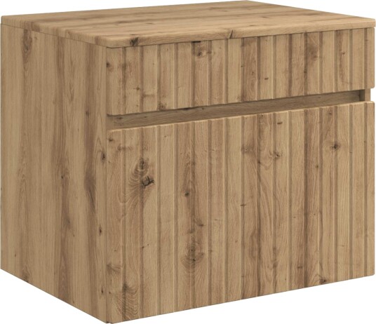  Vegghengt Badskap Artisan eik 59 x 44,5 x 50 cm Konstruert tre