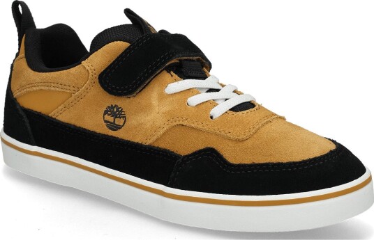 Timberland Low Hook & Loop Sneaker WHT SUEDE 37