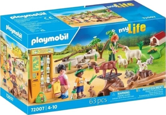 Playmobil My Life 72007 Mini Zoo Lekesett 4+ År