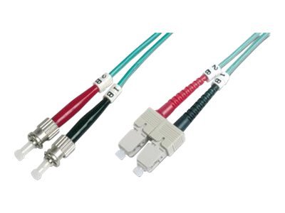 Digitus - Koblingskabel - St Flermodus (Hann) Til Sc Flermodus (Hann) - 2 M - Fiberoptisk - Dupleks - 50 / 125 Mikroner - Om3 - Turkis Digitus - Koblingskabel - St Flermodus (Hann) Til Sc Flermodus (Hann) - 2 M - Fiberoptisk - Dupleks - 50 / 125 Mikroner - Om3 - Turkis