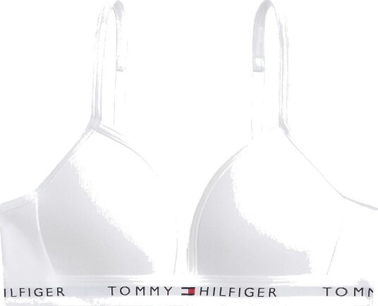 Tommy Hilfiger Cotton Fixed Foam Bra WHITE 164 170 Tommy Hilfiger Cotton Fixed Foam Bra WHITE 164 170