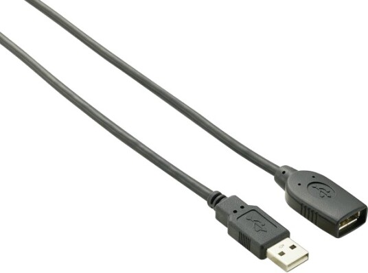 Renkforce Usb 2.0 Passivt Forlengelseskabel 10,00 M Svart Gullbelagte Kontakter