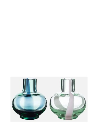 Marimekko Home Mini Vase Set 2Pcs Multi/patterned ONE SIZE Marimekko Home Mini Vase Set 2Pcs Multi/patterned ONE SIZE