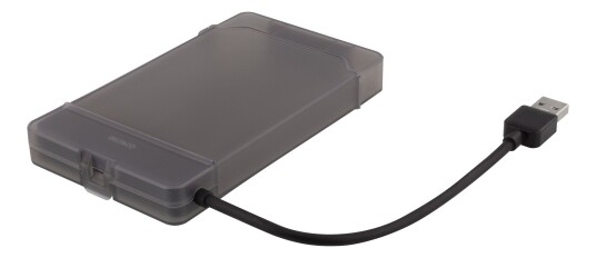 DELTACO 2,5" External HDD/SSD enclosure USB 3.1 Gen 1 SATA 3.0 UASP