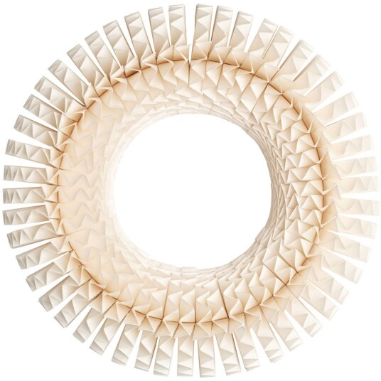 Watt & Veke Stockholm Krans 35 cm Hvit