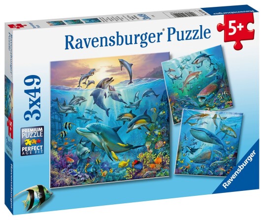 Ravensburger Ocean Life 3x49p
