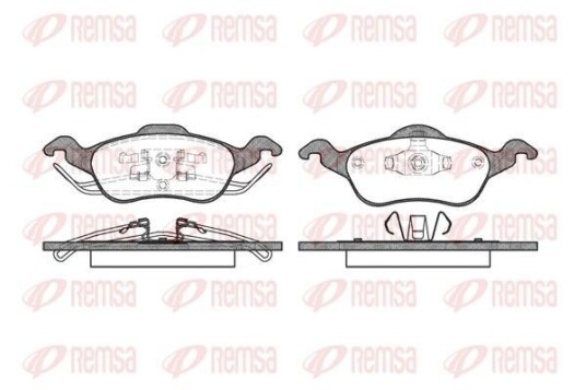 Bremseklosser REMSA 0691.00 Bremseklosser REMSA 0691.00