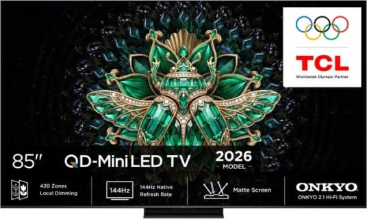 TCL 85" MQLED75L 4K QLED TV 2026