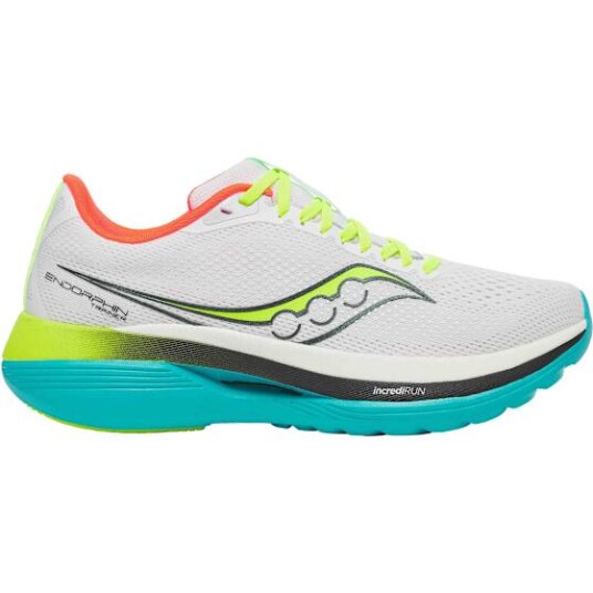 Saucony Mens Endorphin Trainer White/mutant 44.5" Saucony Mens Endorphin Trainer White/mutant 44.5"