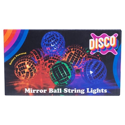 Fizz Creations Disco Ball String Lights   2 meter