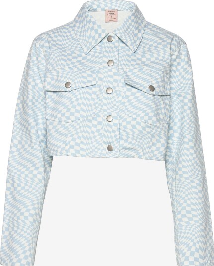 Barbara Kristoffersen by Rosemunde | Short Jacket Swirl Check Print | M