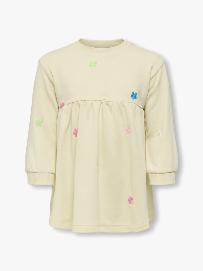 Kids Only Lavina Life Long Sleeve Embdress Beige 128
