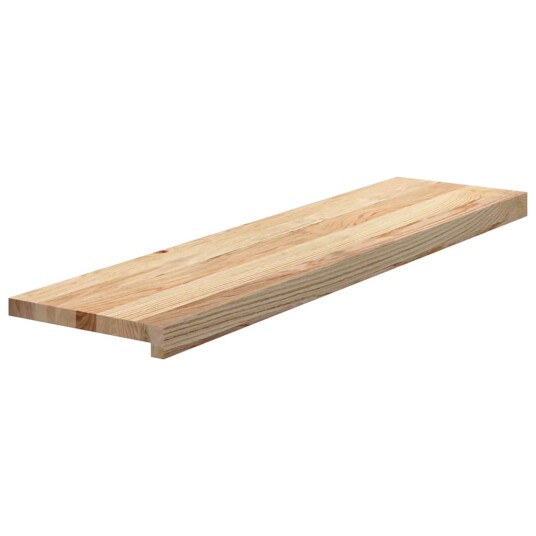 2 Stk Ubehandlet 100x25x2cm Heltre Eik